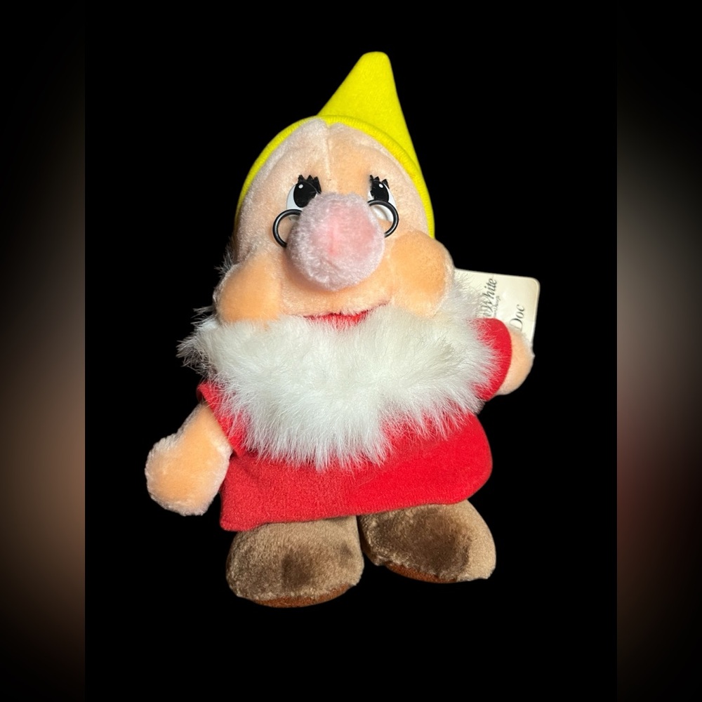 Disney’s Snow White and the Seven Dwarves Doc plush doll with original SEARS tag